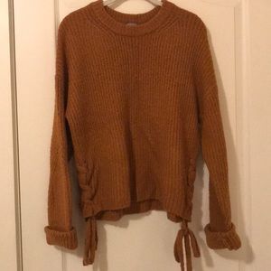 Charlotte Russe Tie-Side Sweater